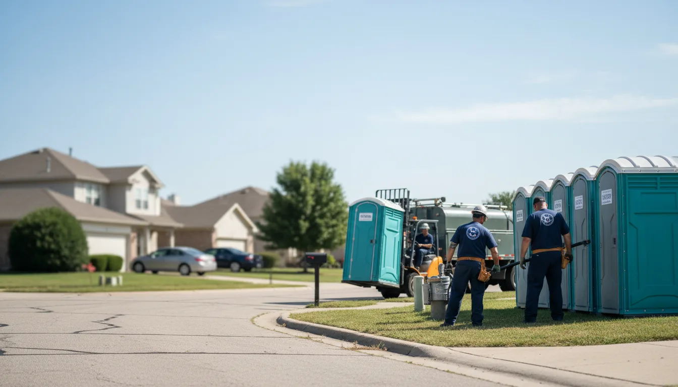 Porta Potty Rental in Prairie Lea, TX near me